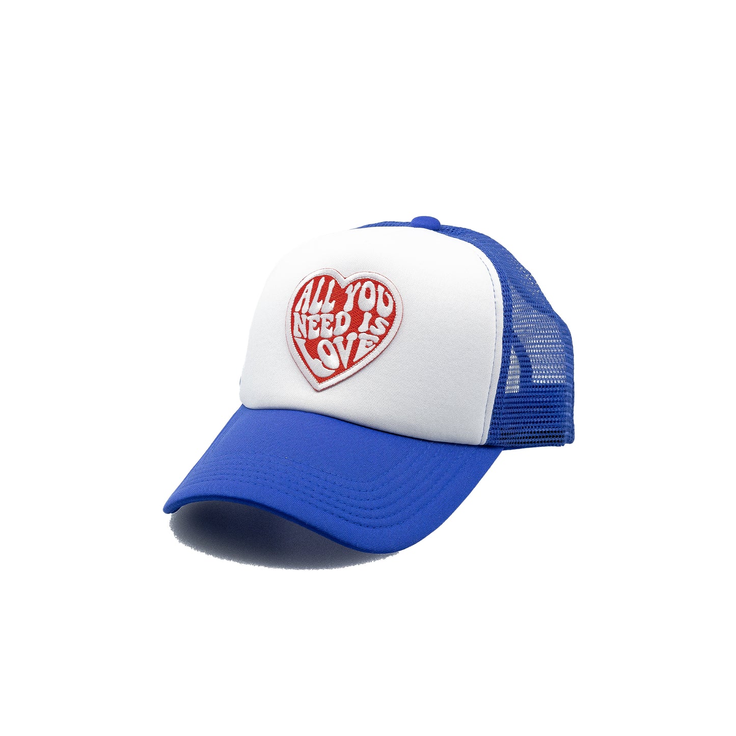 All you Need is Love Trucker Hat White panel