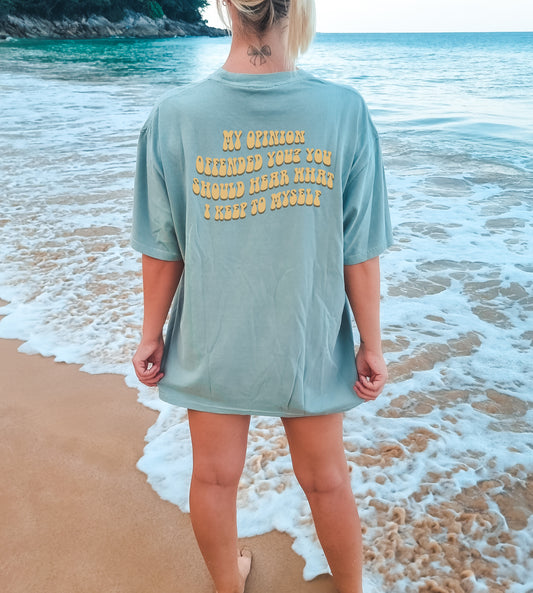 My opinion offended you? T-Shirt