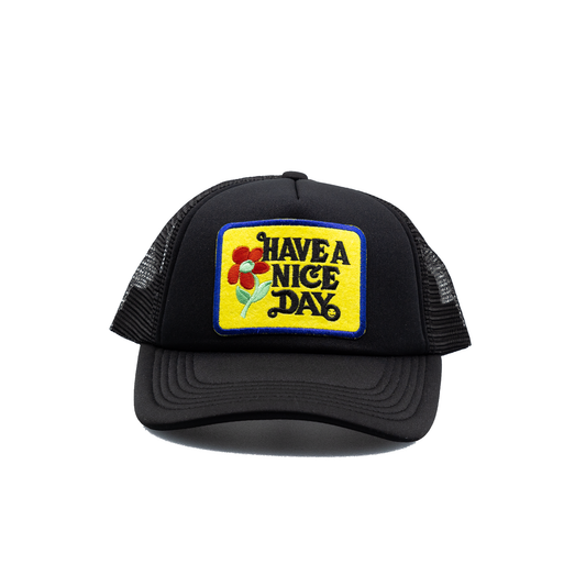 Have Nice Day Style 2 Black Trucker Hat