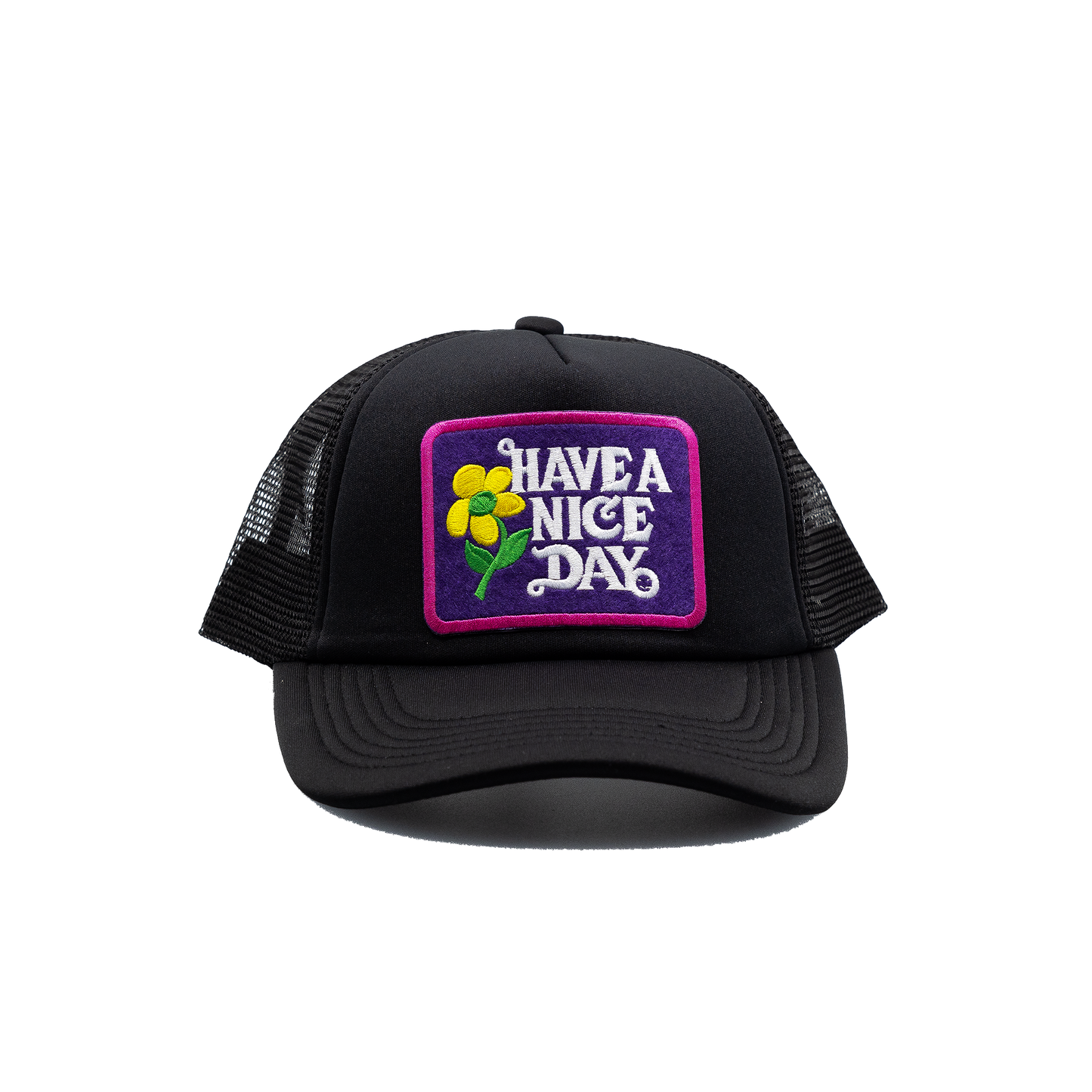 Have Nice Day Style 5 Black Trucker Hat
