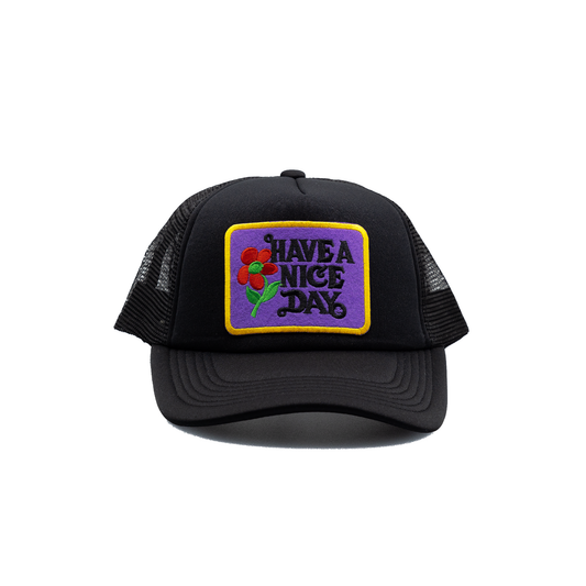Have Nice Day Style 1 Black Trucker Hat