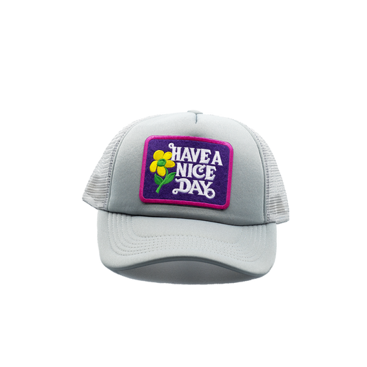 Have a Nice Day Style 5 Gray Trucker Hat