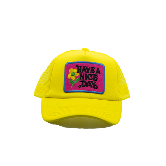 Have a Nice Day Yellow All Styles Trucker Hat